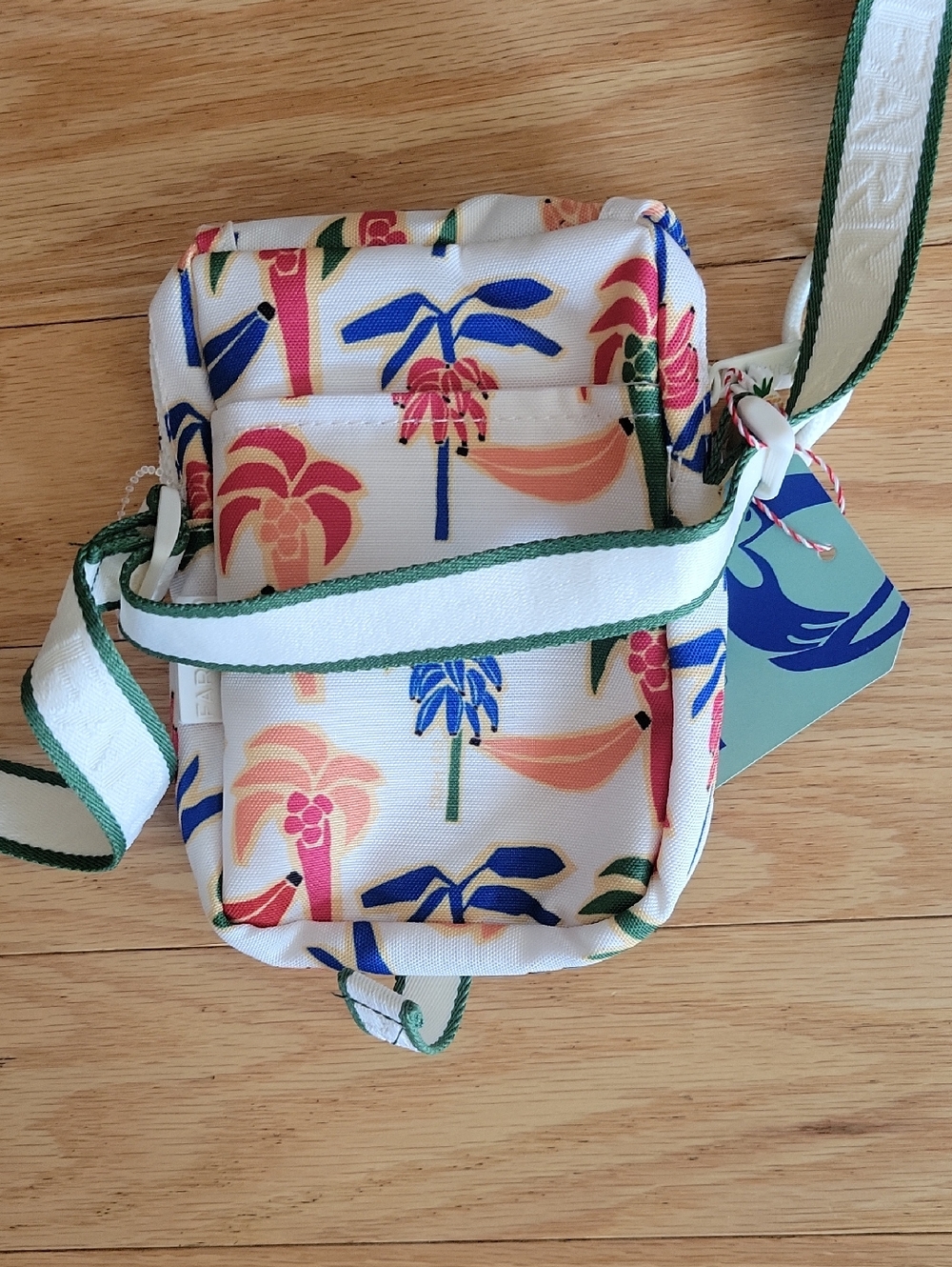 Farm Rio Bolsa Fervo Coqueiro De Banana Crossbody - Picture 8 of 13